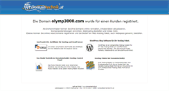 Desktop Screenshot of olymp3000.com