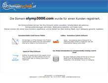 Tablet Screenshot of olymp3000.com